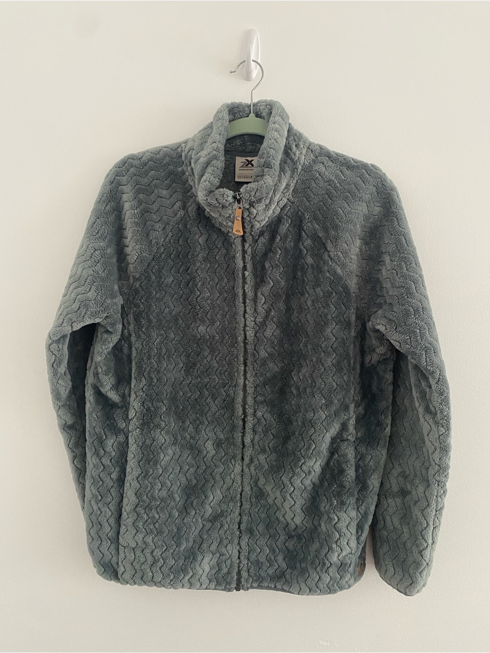 ZeroXposur Women’s Sherpa Fleece Full-Zip Jacket - Gray